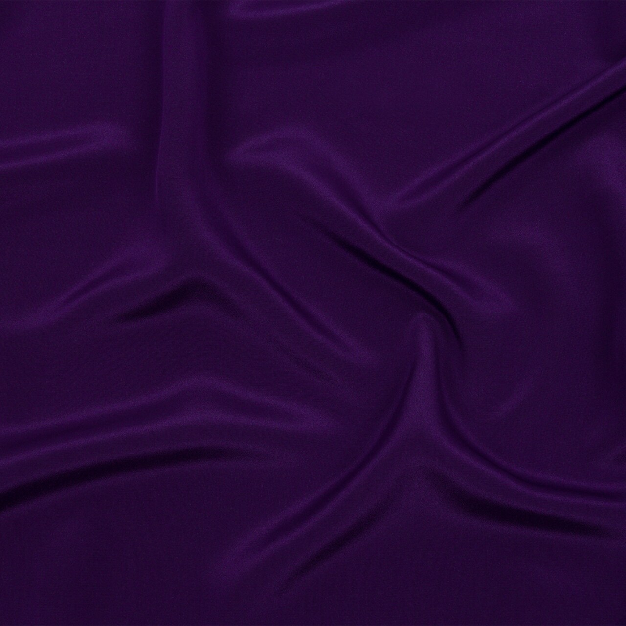 1 Yard Designer Grape Silk Crepe de Chine Soft Flowing 100% Silk Fabric
